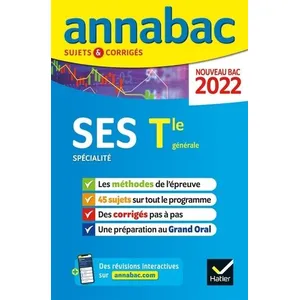 Hatier Ses Spécialité Tle Générale pas cher