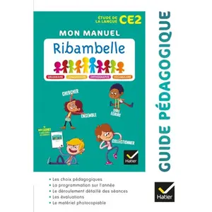 Hatier Etude De La Langue Ce2 Ribambelle - Guide Pédagogique pas cher