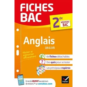 Hatier Anglais 2de Lva & Lvb pas cher