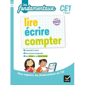 Hatier Lire, écrire, compter CE1 pas cher
