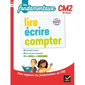 Hatier Lire, écrire, compter CM2 pas cher