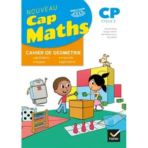 Comparateur de prix : Hatier Cap Maths CP Cycle 2. Cahier de géométrie, Edition 2019