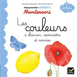 Hatier Les couleurs à observer, reconnaître et nommer pas cher