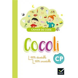 Hatier Cahier de code CP Cocoli pas cher
