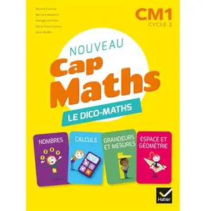 Hatier Mathématiques Cm1 Cap Maths - Le Dico-Maths pas cher