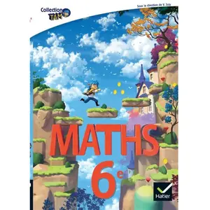 Hatier Maths 6e Tam pas cher