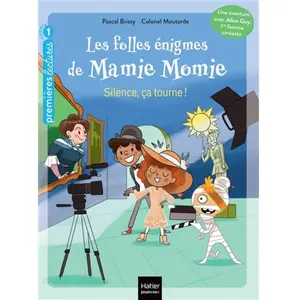 Comparateur de prix : Hatier Jeunesse Les Folles Énigmes De Mamie Momie - Tome 6 - Silence, Ça Tourne !