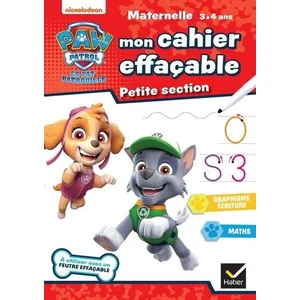 Hatier Pat' Patrouille Maternelle Petite section pas cher