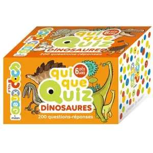Milan Eds Quiquequiz Dinosaures pas cher