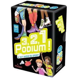Editions Milan 3, 2, 1, podium ! pas cher