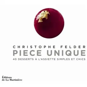 Pièce Unique - 40 Desserts À L'assiette Simples Et Chics pas cher