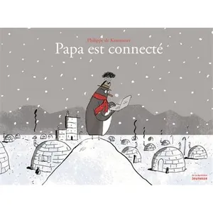 La Martinière Jeunesse Papa Est Connecté pas cher