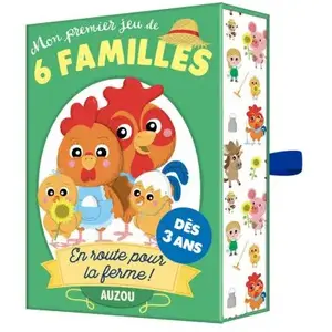 Auzou Premier jeu de 6 Familles pas cher