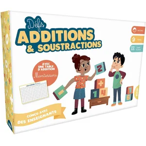 Auzou Éditions Défis additions et soustractions pas cher