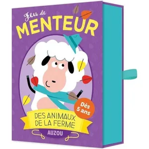 PHILIPPE AUZOU Jeu de menteur des animaux de la ferme aille Unique Coloris Unique pas cher