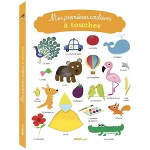 PHILIPPE AUZOU Livre Mes premières couleurs à toucher pas cher