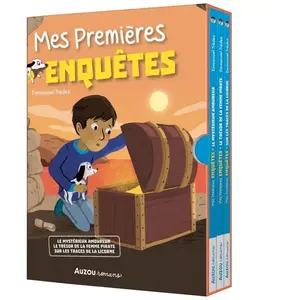 Auzou Éditions Mes premières enquêtes - Coffret Tome 7 à Tome 9 pas cher