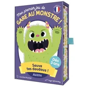 PHILIPPE AUZOU Mon 1er jeu de gare au monstre ! pas cher