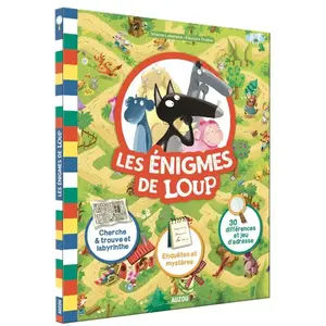 Auzou Éditions Les énigmes de loup pas cher
