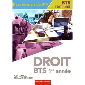 Bertrand Lacoste Droit 1re Année Bts Tertiaires pas cher