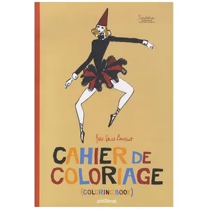 P'tit Glénat Cahier De Coloriage Yves Saint-Laurent pas cher