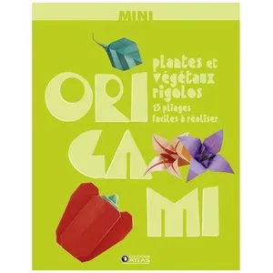 Mini Origami - Plantes Et Végétaux Rigolos pas cher
