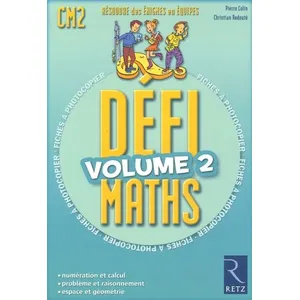Retz Eds Défimaths, Classe Cm2 - Tome 2, Fiches À Photocopier pas cher
