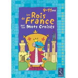 Retz Eds Les rois de France par les mots croisés pas cher