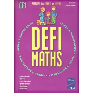 Comparateur de prix : Retz Eds Défimaths Ce1