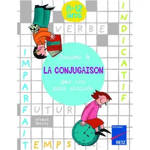 Retz Eds Jouons à la conjugaison par les mots croisés pas cher