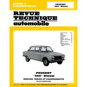 ETAI Revue technique auto pour PEUGEOT: 304 (Ref: 4888) pas cher