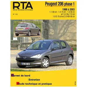 ETAI Revue technique auto pour PEUGEOT: 206 (Ref: 22416) pas cher