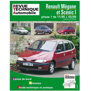 ETAI Revue Technique Pour Renault Mégane Et Scénic Esence Et Diesel Ju... pas cher