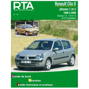 ETAI Revue technique auto pour RENAULT: Clio, Thalia (Ref: 22907) pas cher