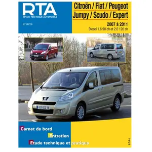ETAI Revue technique auto pour CITROËN: Jumpy, Dispatch & FIAT: Scudo ... pas cher
