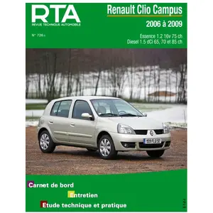 ETAI Renault Clio Campus - Essence Et Diesel Depuis 06/2006 pas cher