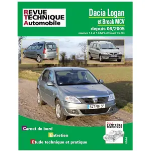 ETAI Revue technique auto pour DACIA: Logan (Ref: 22481) pas cher