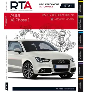 ETAI Revue technique auto pour AUDI: A1 (Ref: 25916) pas cher
