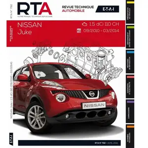 ETAI Revue technique auto pour NISSAN: Juke (Ref: 25910) pas cher