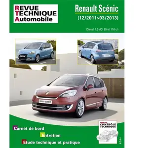 ETAI Revue technique auto pour RENAULT: Scénic (Ref: 25449) pas cher