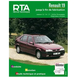 ETAI Revue technique auto pour RENAULT: R19 (Ref: 17586) pas cher