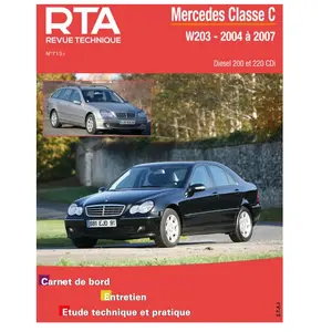 ETAI Revue Technique Pour Mercedes Classe C 04-04 Jusqu'à 05-07 Dies C200-C220 Cdi pas cher