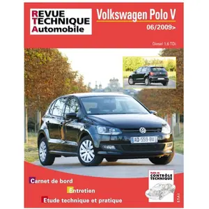 Comparateur de prix : Revue Technique Pour Volkswagen Polo 1.6 Tdi De 75 Et 90 Depuis 06-2009