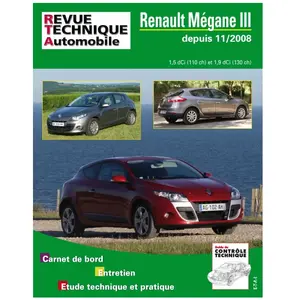 Comparateur de prix : Revue Technique Pour Renault Mégane Iii Depuis 11-2008 1.5-2.0 Dci