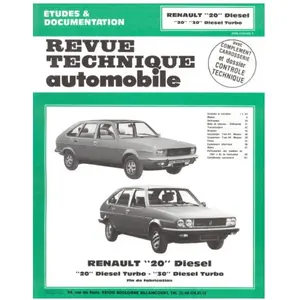 ETAI Revue technique auto pour RENAULT: R30, R20 (Ref: 4918) pas cher