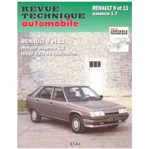 ETAI Revue technique auto pour RENAULT: R11, R9 (Ref: 13429) pas cher