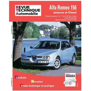 ETAI Revue technique auto pour ALFA ROMEO: 156 (Ref: 17693) pas cher