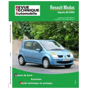 ETAI Revue technique auto pour RENAULT: Modus (Ref: 20709) pas cher