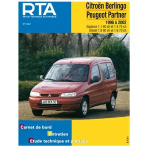 ETAI Citroën Berlingo, Peugeot Partner - Moteurs Essence 1.1-1.4 Et Diesel pas cher