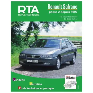 ETAI Revue technique auto pour RENAULT: Safrane (Ref: 16985) pas cher
